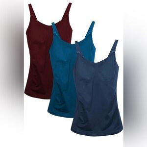 Hofish: Set of 3 Maternity/Nursing Camisoles